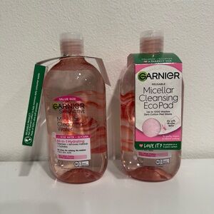 Garnier SkinActive Micellar Cleansing Water with Rose Water Bundle Of 2 (700 ML)